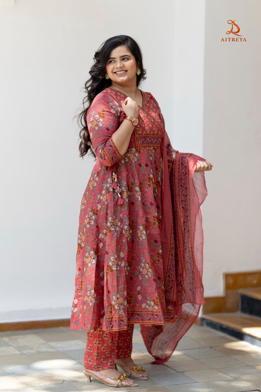 Gulbahaar Rose Festive Set