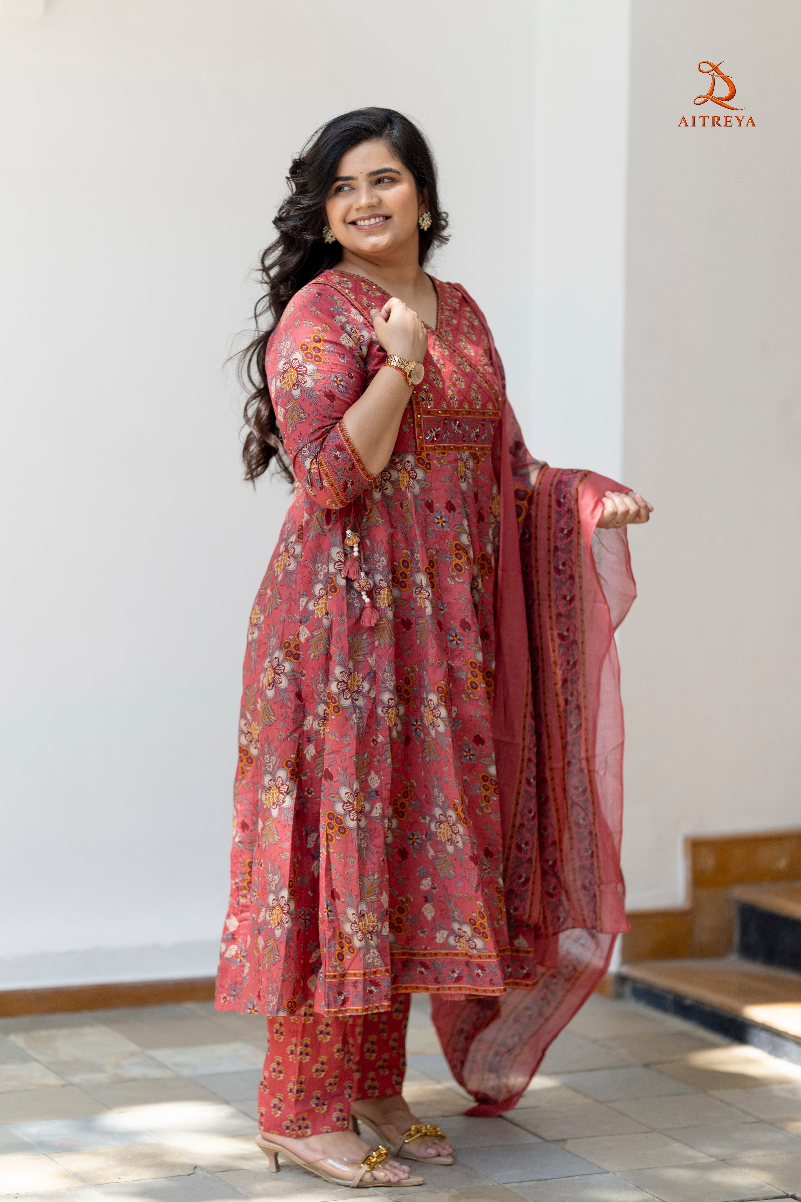 Gulbahaar Rose Festive Set
