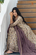 Phoolbaari Leher Cotton Anarkali Set